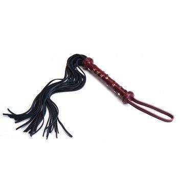 Флогер Liebe Seele Wine Red Studded Flogger SO9466 фото