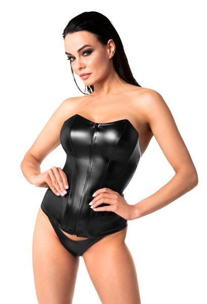 Корсет Noir Handmade F334 Powerwetlook corset - XXL SX2018 фото