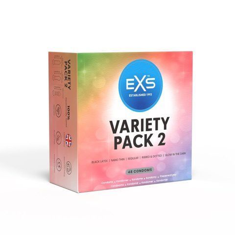 Презервативи - EXS Variety Pack 2, 48 шт 81240008130 фото