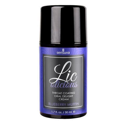 Гель для мінету Sensuva Lic-o-licious Blueberry Muffin (50 мл) SO3200 фото