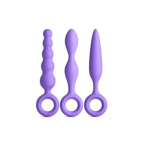 Набір анальних іграшок NS Novelties INYA - Trio Kit - Purple SX4351 фото