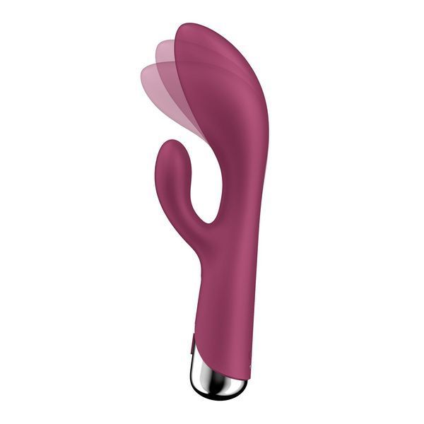 Вібратор-кролик Satisfyer Spinning Rabbit 1 Red SX0561 фото