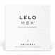 Презервативи LELO HEX Condoms Original 3 Pack SO8130 фото 1