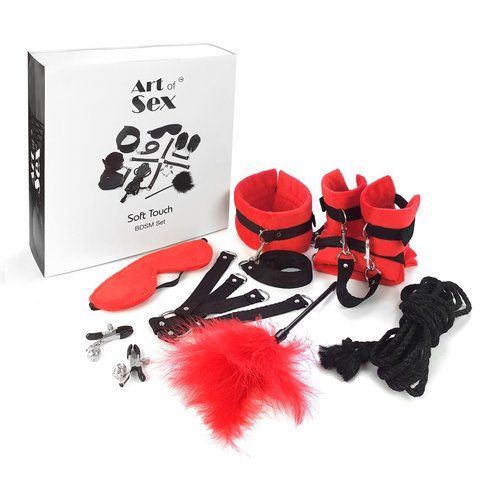 Набір БДСМ Art of Sex - Soft Touch BDSM Set, 9 SO6599 фото