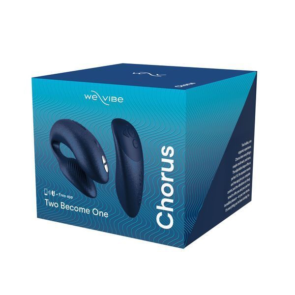 Смарт-вібратор для пар We-Vibe Chorus Cosmic Blue SO6919 фото