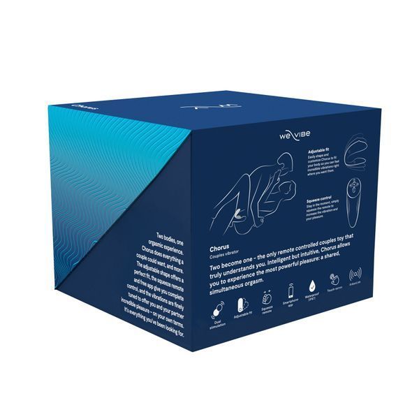 Смарт-вібратор для пар We-Vibe Chorus Cosmic Blue SO6919 фото