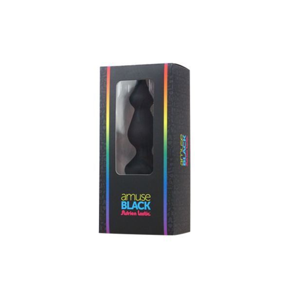 Анальна пробка Adrien Lastic Amuse Mini Black (S) AD20289 фото