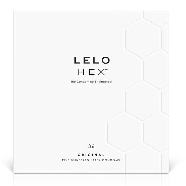 Презервативи LELO HEX Condoms Original 36 Pack SO8131 фото