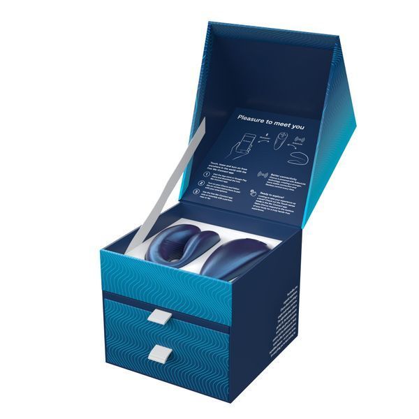 Смарт-вібратор для пар We-Vibe Chorus Cosmic Blue SO6919 фото
