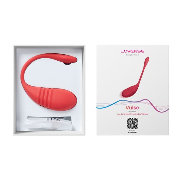 Смарт-віброяйце Lovense Vulse (Thrusting Egg Vibrator) SO8792 фото