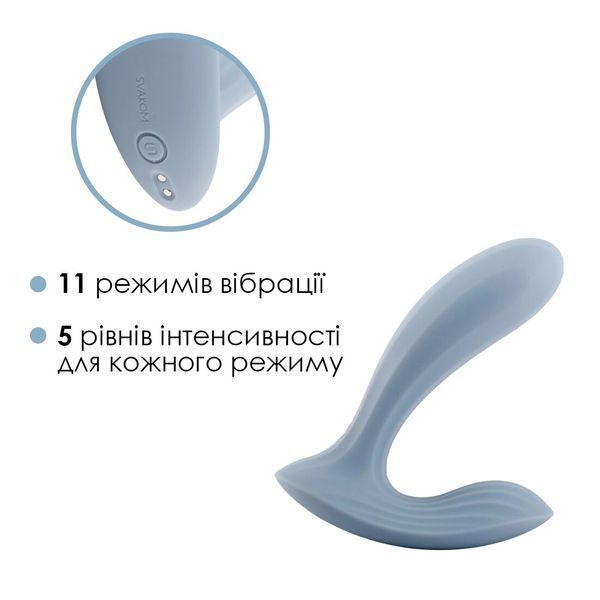 Вібратор в трусики Svakom Erica Dusty Blue SO8978 фото