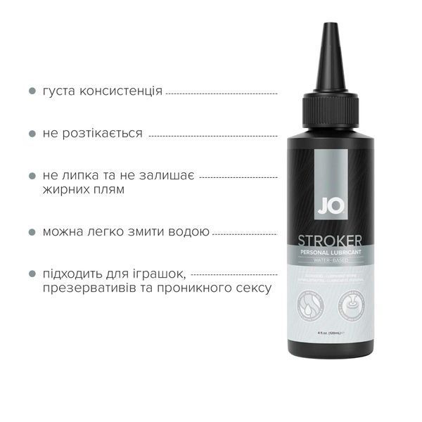 Лубрикант для мастурбаторів JO Stroker Lubricant 120 мл SX3171 фото