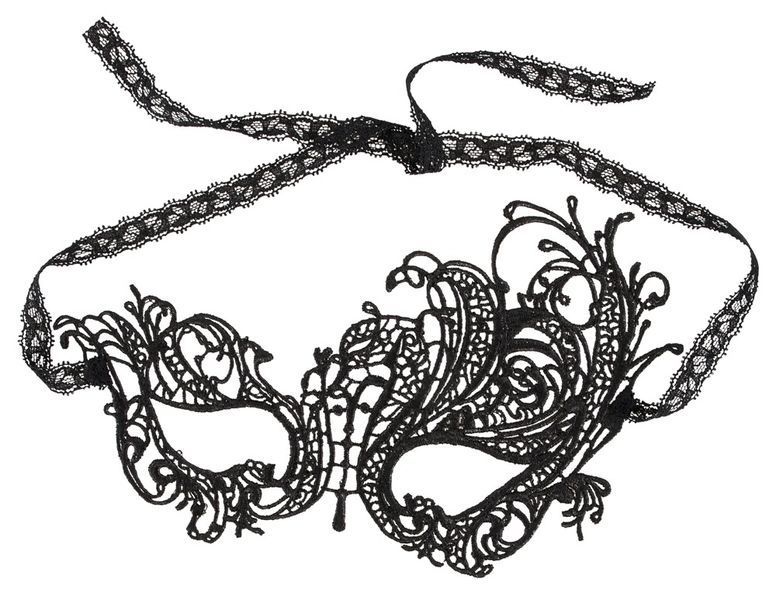 Маска на очі - Cottelli Collection Mask Black 513224803011001 фото