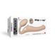 Безремінний страпон з вібрацією Strap-On-Me Vibrating Flesh M SO3355 фото 6