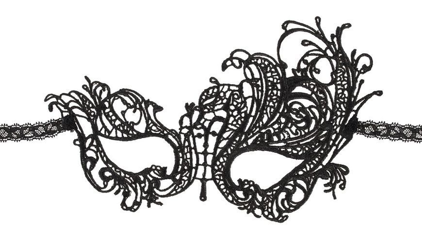 Маска на очі - Cottelli Collection Mask Black 513224803011001 фото
