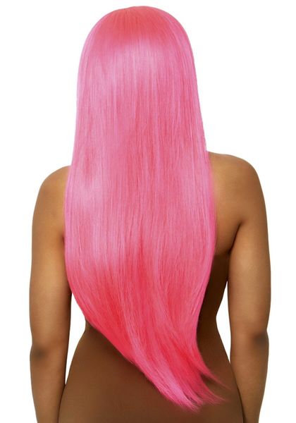 Перука Leg Avenue 33″ Long straight center part wig neon pink SO8590 фото