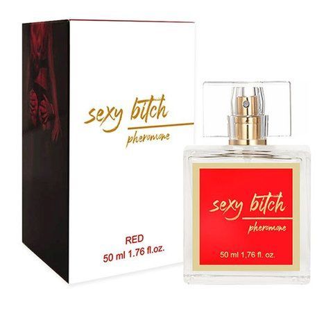 Парфумерна вода з феромонами для жінок SEXY BITCH RED Pheromone, 50 ml 91400156 фото