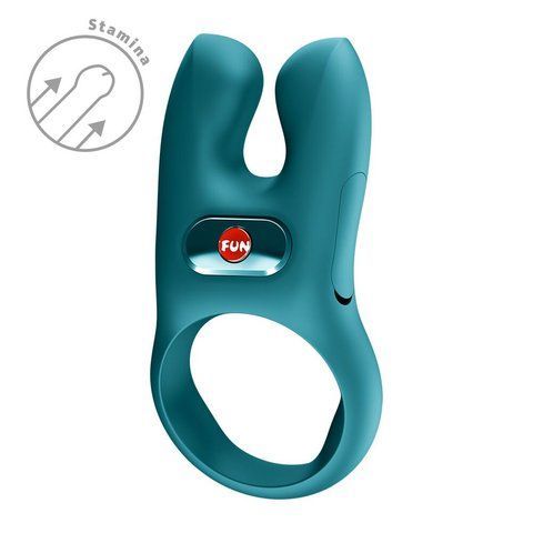 Ерекційне віброкільце Fun Factory NŌS CLASSIC Bottle Green SX3727 фото