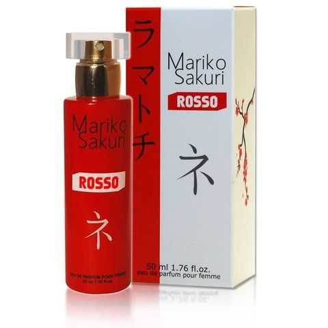 Парфуми з феромонами для жінок - Aurora Mariko Sakuri Rosso Women, 50 мл 79140016586 фото