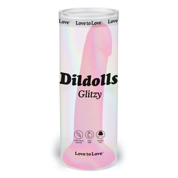 Дилдо з блискітками Love To Love DILDOLLS - GLITZY SO5980 фото