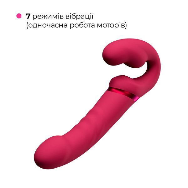 Безремінний страпон Lovense Lapis vibrating strapless strap-on SO8793 фото