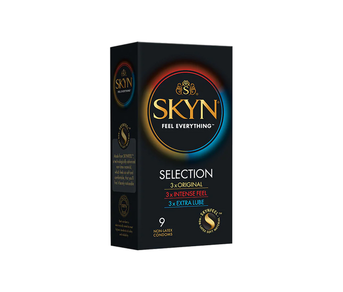 Презервативи безлатексні Skyn Selection (9 шт) pr126-pack фото