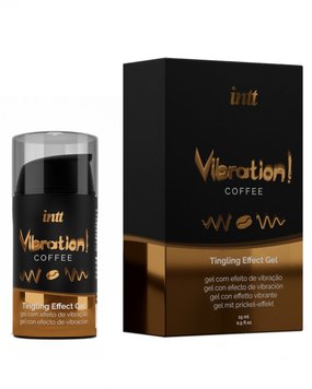 Рідкий вібратор Intt Vibration Coffee (15 мл) SO3511 фото