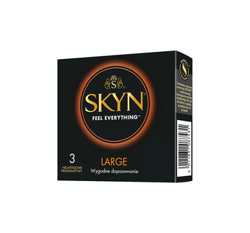 Презервативи безлатексні Skyn Large XL (3 шт) pr127-pack фото