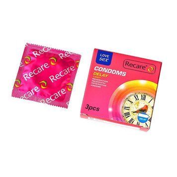 Презервативи пролонгуючі Recare Delay Candy Condoms 3 шт SX3320 фото
