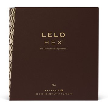 Презервативи LELO HEX Condoms Respect XL 36 Pack SO8133 фото