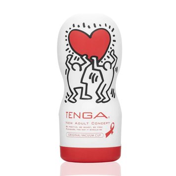 Мастурбатор Tenga Keith Haring Deep Throat Cup SO1647 фото