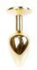 Анальна пробка Boss Series - Jewellery Gold PLUG Red S, BS6400019 BS6400019 фото 6