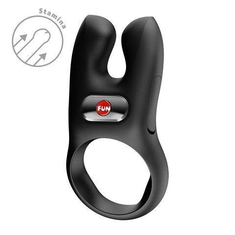 Ерекційне віброкільце Fun Factory NŌS CLASSIC Black SX3728 фото