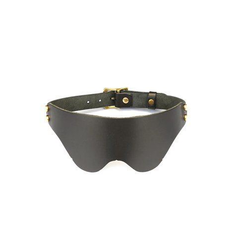 Шкіряна маска на очі Liebe Seele Samurai Blindfold SX2814 фото