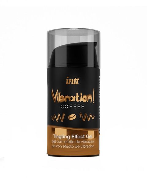 Рідкий вібратор Intt Vibration Coffee (15 мл) SO3511 фото