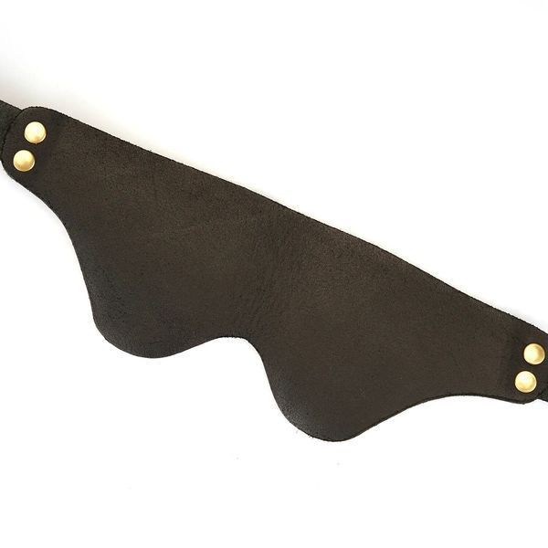 Шкіряна маска на очі Liebe Seele Samurai Blindfold SX2814 фото