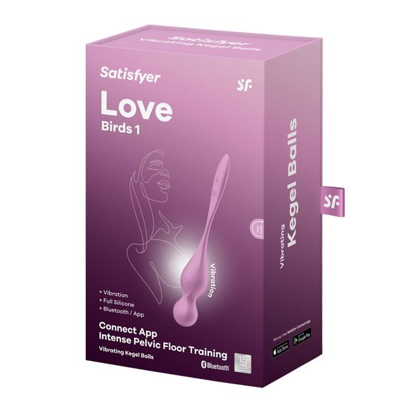 Вагінальні кульки з вібрацією Satisfyer Love Birds 1 SX0570 фото