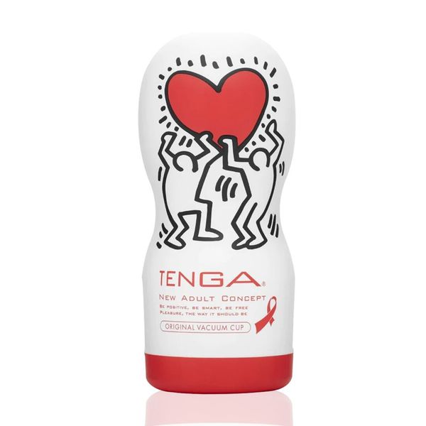 Мастурбатор Tenga Keith Haring Deep Throat Cup SO1647 фото