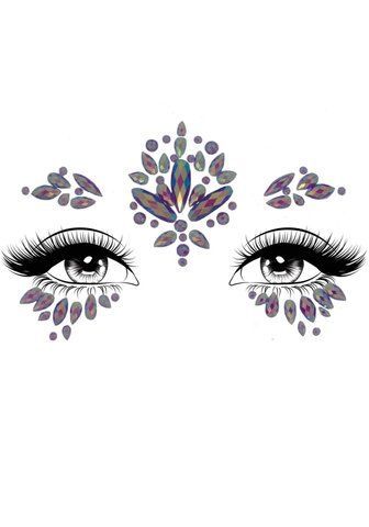 Leg Avenue Verity face jewels sticker SO9180 фото