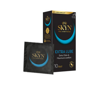 Презервативи безлатексні Skyn Extra Lubricated (10 шт) pr113-pack фото