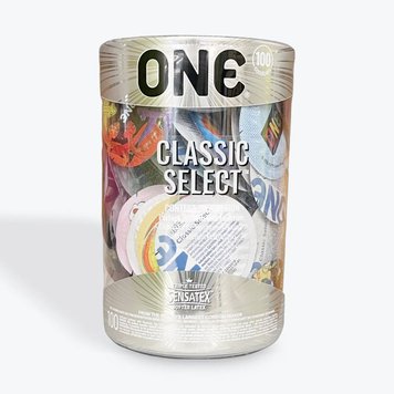 Набір презервативів ONE Classic Select - Contest Collection 100 шт SX0739 фото