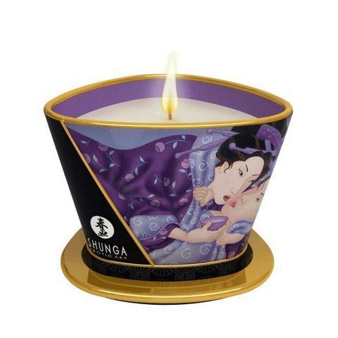 Масажна свічка Shunga Massage Candle &ndash; Exotic Fruits (170 мл) SO2512 фото