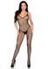 Бодістокінг Leg Avenue Crotchless Fishnet Bodystocking One Size Black SX4989 фото 2