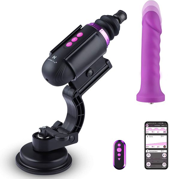 Міні секс-машина Hismith Mini Capsule Sex-Machine with Strong Suction Cup SO6197 фото