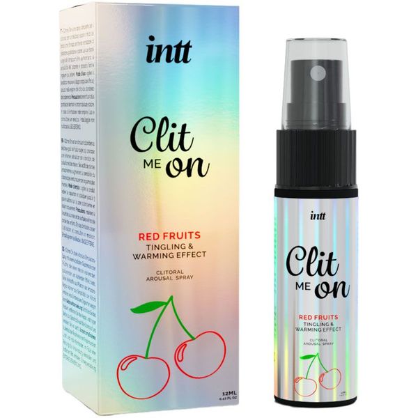 Спрей для клітора Intt Clit Me On Red Fruits Warming Effect 12 мл SO8393 фото