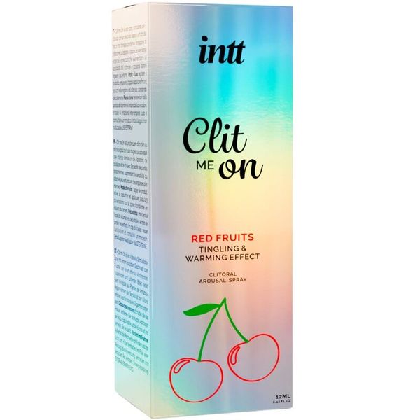 Спрей для клітора Intt Clit Me On Red Fruits Warming Effect 12 мл SO8393 фото