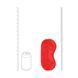 Маска на очі - Ouch! Satin Blindfold Red 60360028211 фото 4