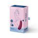 Вакуумний стимулятор Satisfyer Curvy 1+ Rose Red SO3780 фото 7