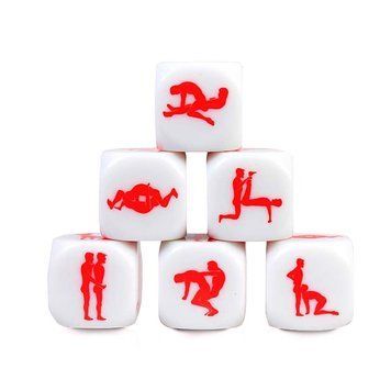 Гральний кубик - Gay Kamasutra Dice, 25 мм 91220862163 фото