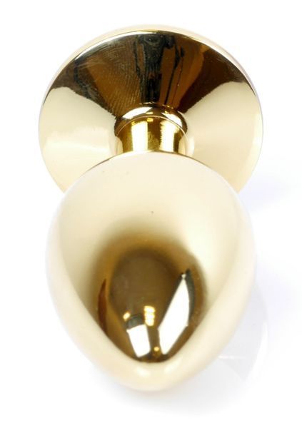 Анальна пробка Boss Series - Jewellery Gold PLUG Light Blue S, BS6400022 BS6400022 фото